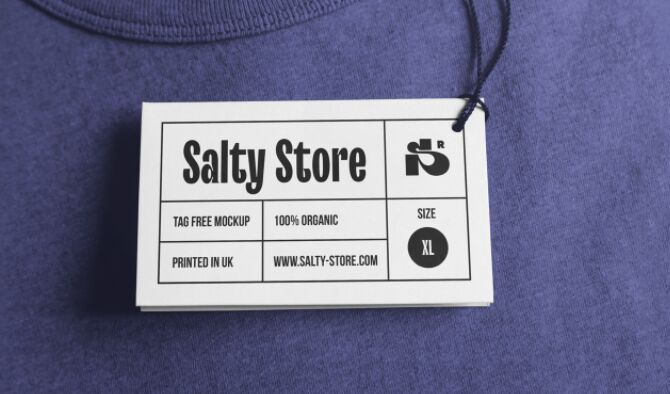 10 Best Label Tag Mockups